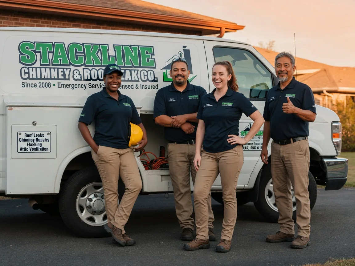 Chimney flashing repair company in North Chicago, IL